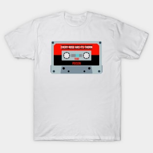 Poison Classic retro Cassette T-Shirt